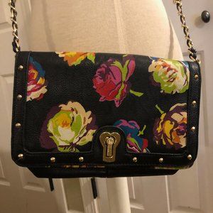 Betsy Johnson Floral Crossbody Purse